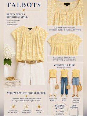 Talbots Blouse